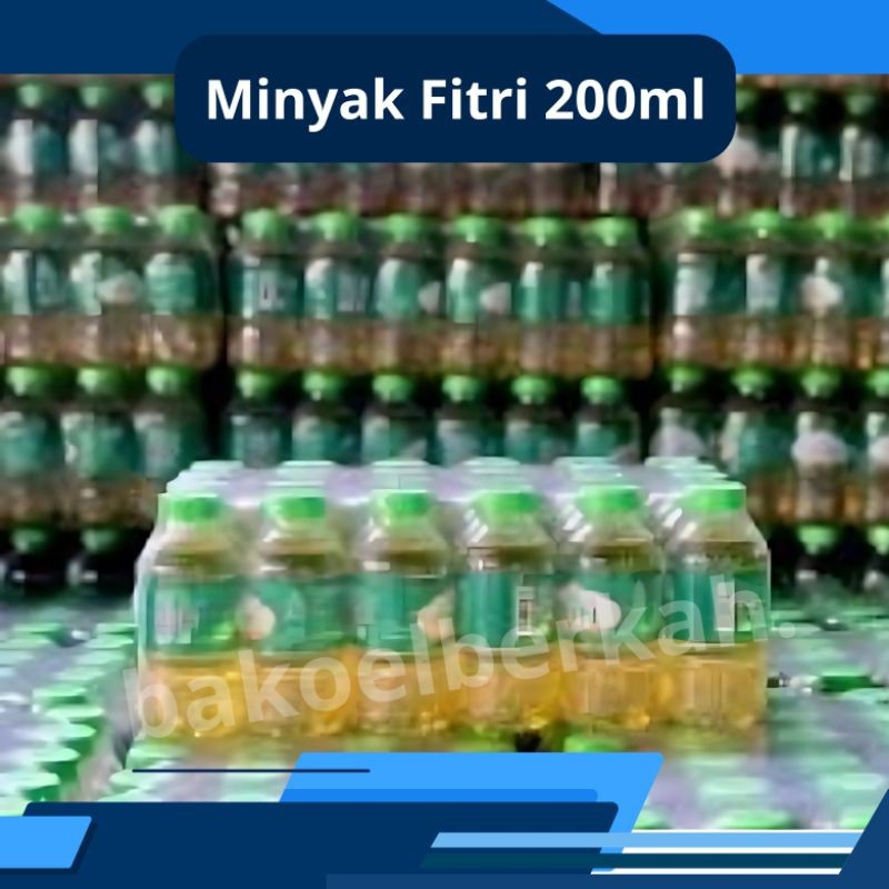 

New Minyak goreng fitri 200ml 1 slop [24pcs]Premium