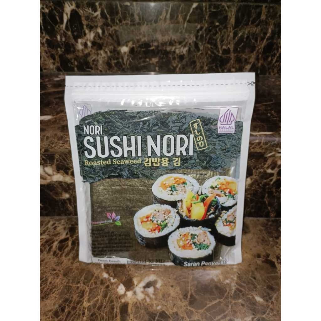 

New Sushi Nori Java 50 Lembar 20 PackPremium