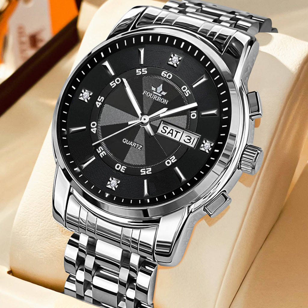 

Jam Tangan Pria dengan Hari dan Tanggal Tali Baja Luminous Jam Tangan Kasual Bisnis Luminous Grosir Fashion Ekspor Jam Tangan Asia Tenggara