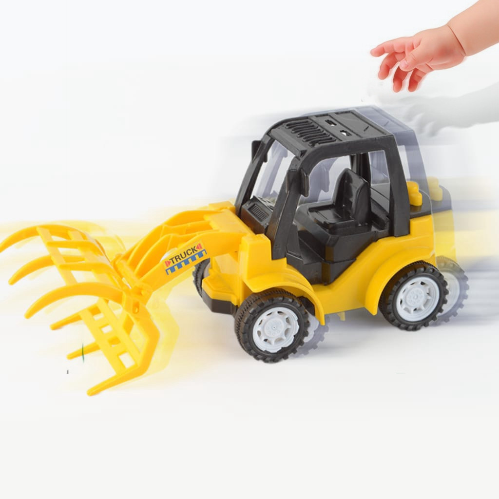 Mainan mobil forklift kendaraan rekayasa mainan anak-anak