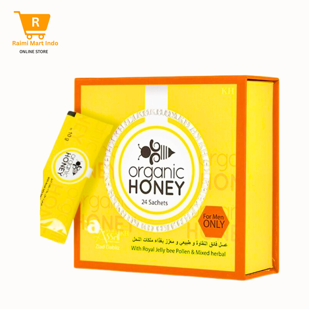 

Organic Honey Malaysian Honey One Box With 24 Sachets From Vital Honey Royal Healthy