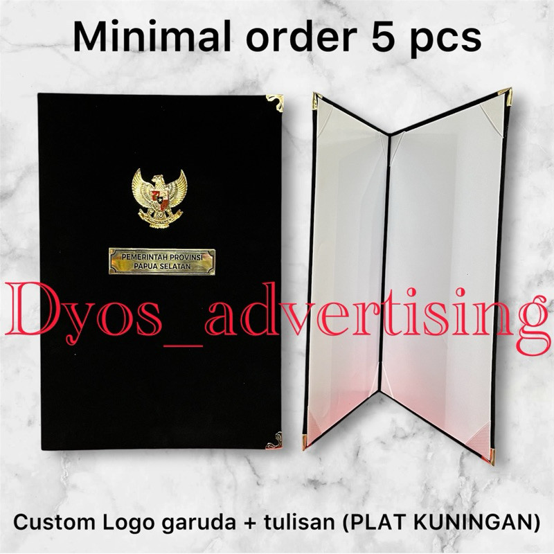 

New Map beludru Map kantor map sekolah (custom tulisan plat kuningan)Premium