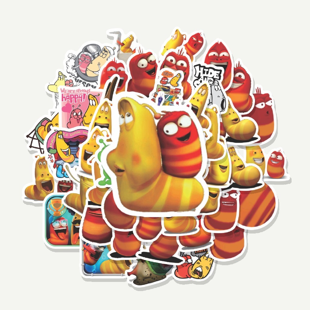 

Sticker Pack Sticker Kartun Larva Sticker | Sticker TUMBLR | Stiker LAPTOP KOPER HELM