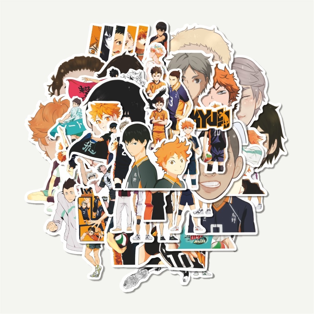 

Sticker Pack Sticker Anime Haikyuu!! (Volleyball) | Sticker TUMBLR | Stiker LAPTOP KOPER HELM