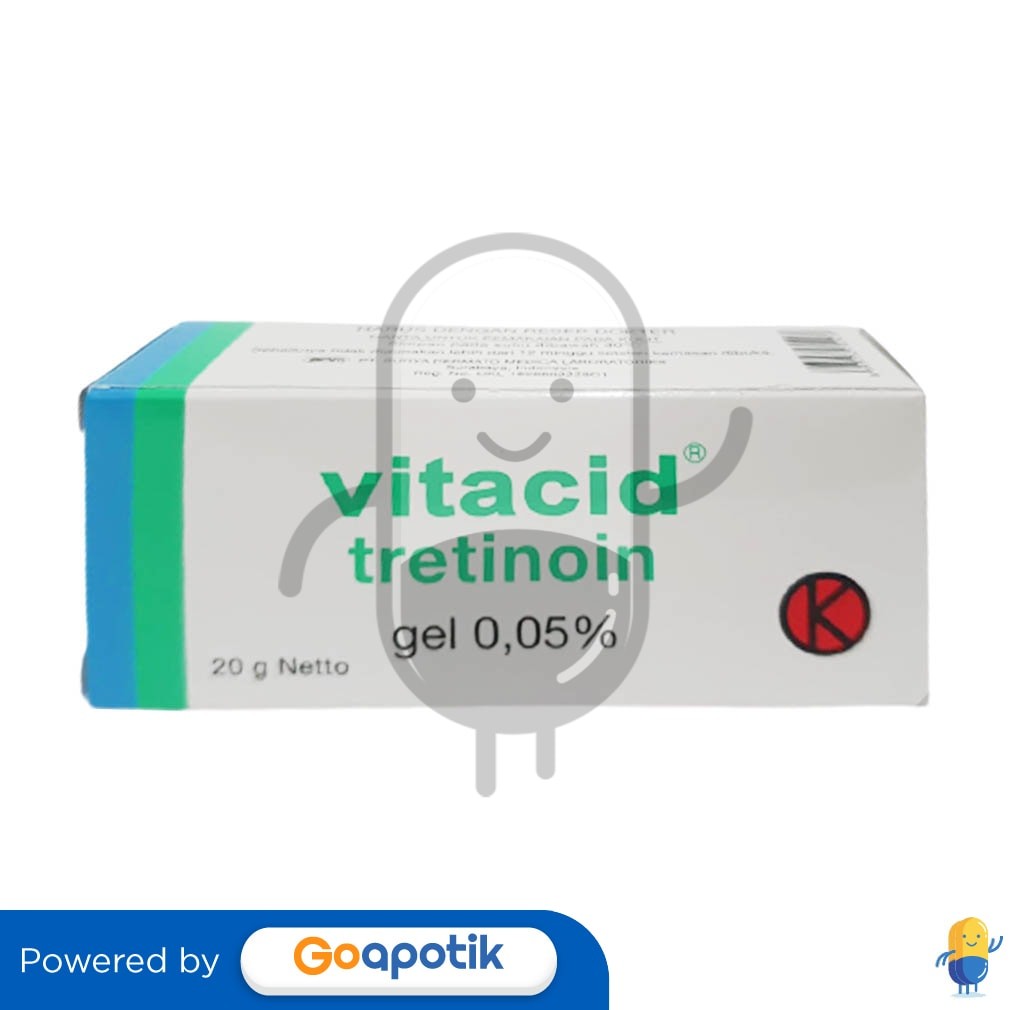 Vitacid 0.05% Gel 20 Gram Tube
