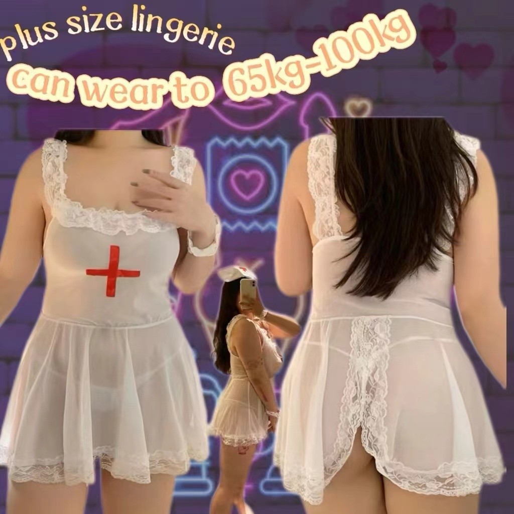 local delivery lingerie jumbo baju seksi wanita jumbo Cosplay Costume Sexy Nurse sexy cosplay jumbo 