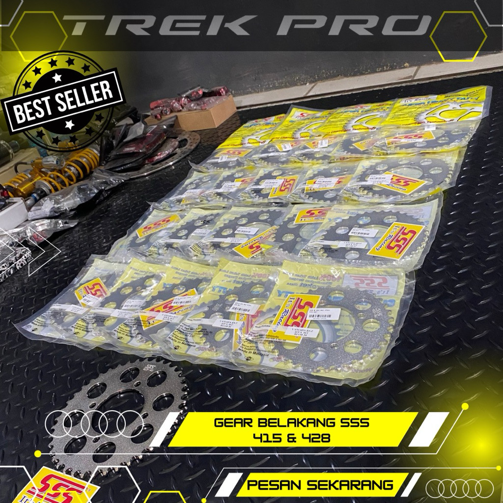 GEAR BELAKANG SSS 415 RX-KING JUPITER VEGA