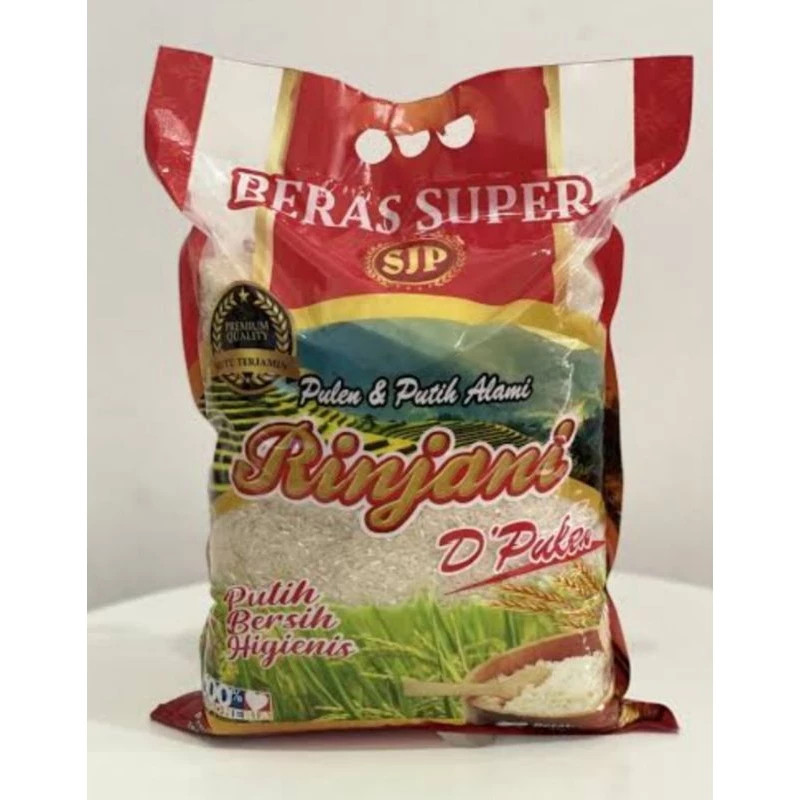 

PROMO !!! BERAS RINJANI KUWALITAS PREMIUM D'PULEN 5 Liter