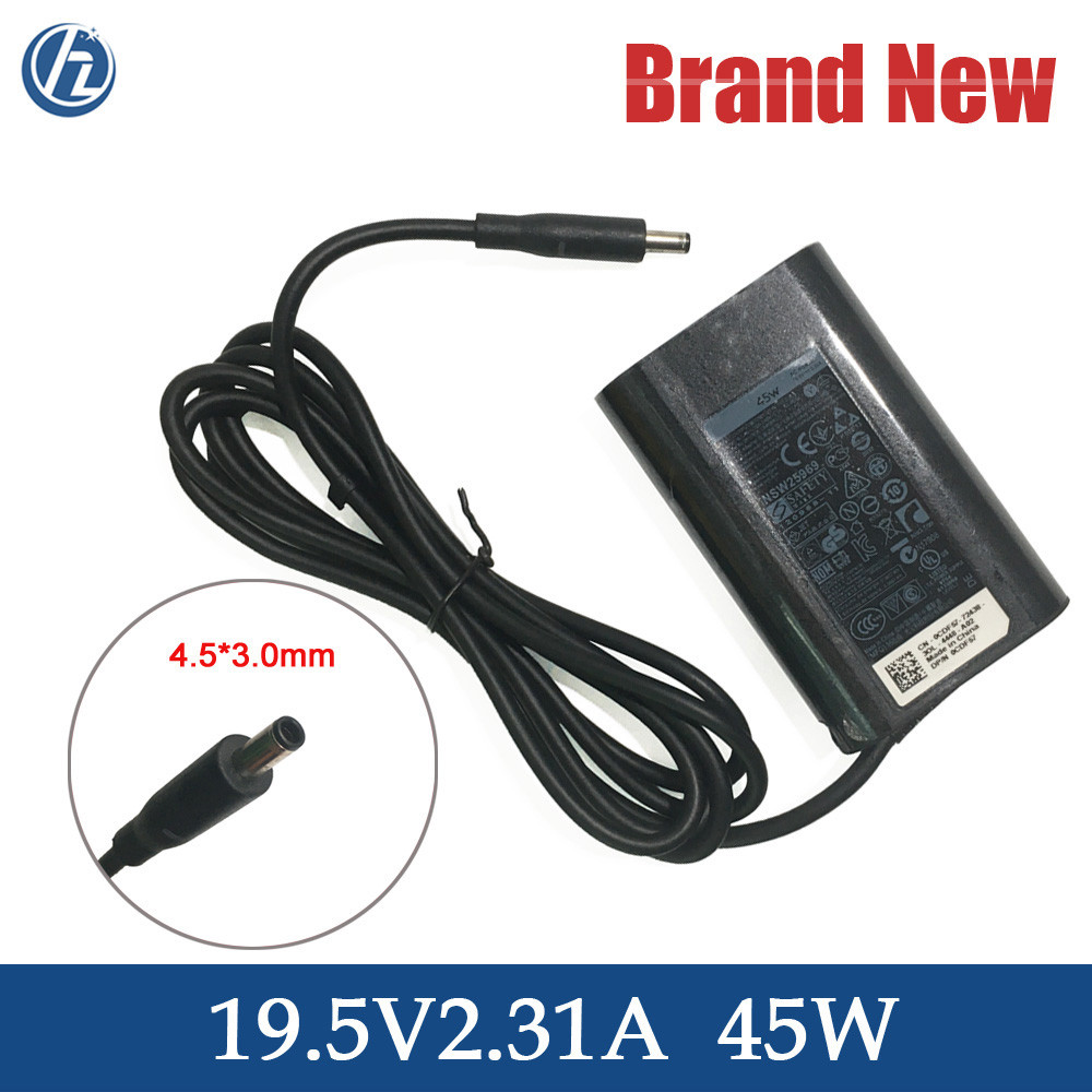 Original Laptop Adapter Charger For Dell 45W AC Adapter 19.5V 2.31A DA45NM140 R8GF3 KXTTW YTFJC Powe