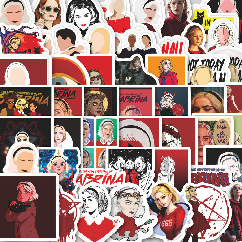 

Stiker Cutting Pack Adventures of Sabrina Isi 100Pcs Series Aesthetic Lucu Keren Untuk Koper Bahan Vynil
