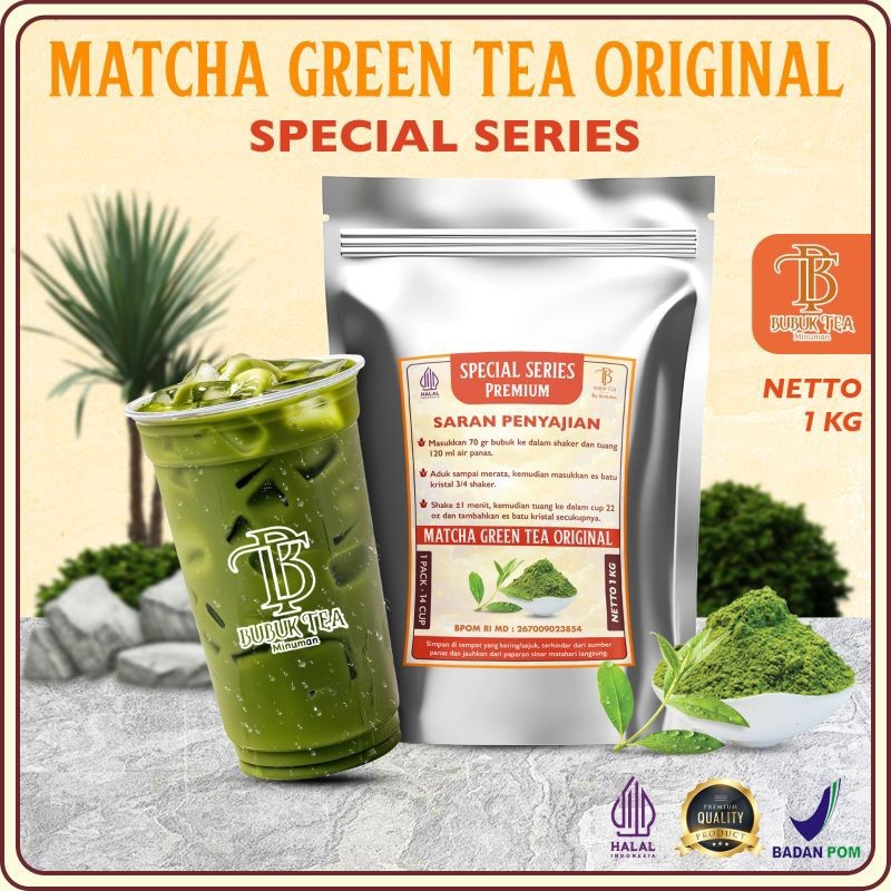 

BUBUK MINUMAN MATCHA ORIGINAL 1KG
