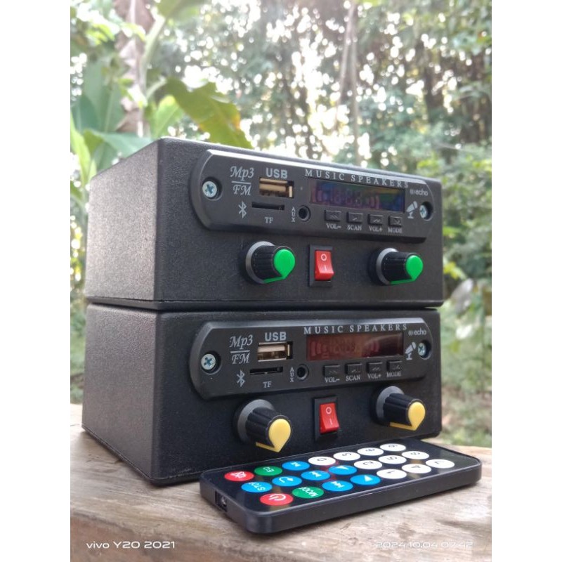 Ampli Mini 5 volt Plus Mp3 player Bluetooth