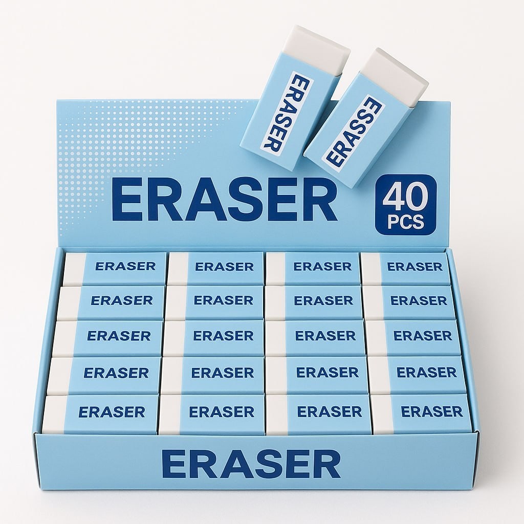 

Penghapus Murah Eraser Mini / Stip / Hapusan Mini / Eraser Hitam Putih Warna Warni Banyak Warna