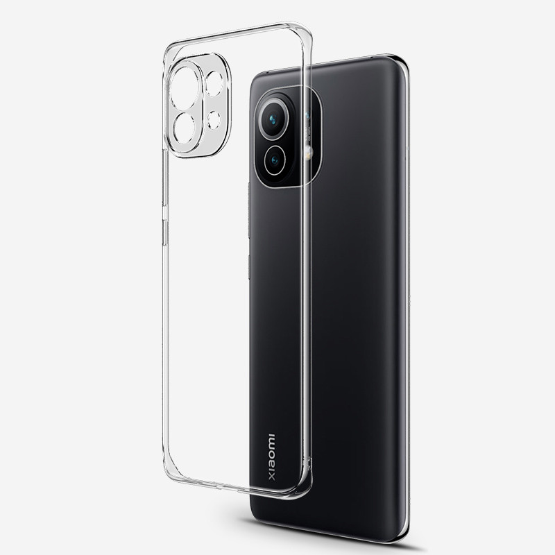 Ultra Thin Clear Case On The For Xiaomi 11 Lite 5G NE Transparent TPU Silicone Soft Mi Xiomi 11Lite 