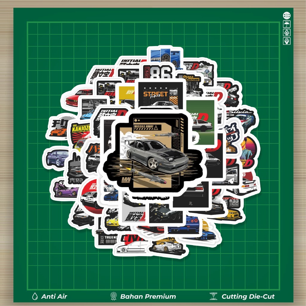 

HOT 50 PCS STIKER Stiker Mobil Hiasan Stiker Fashion Cars Decal Dingin Kartu Album Custom Vinyl Anti Air- Sticker Aesthetic Buku Journal Koper Casing HP Tablet Laptop Helm Motor Botol Minum
