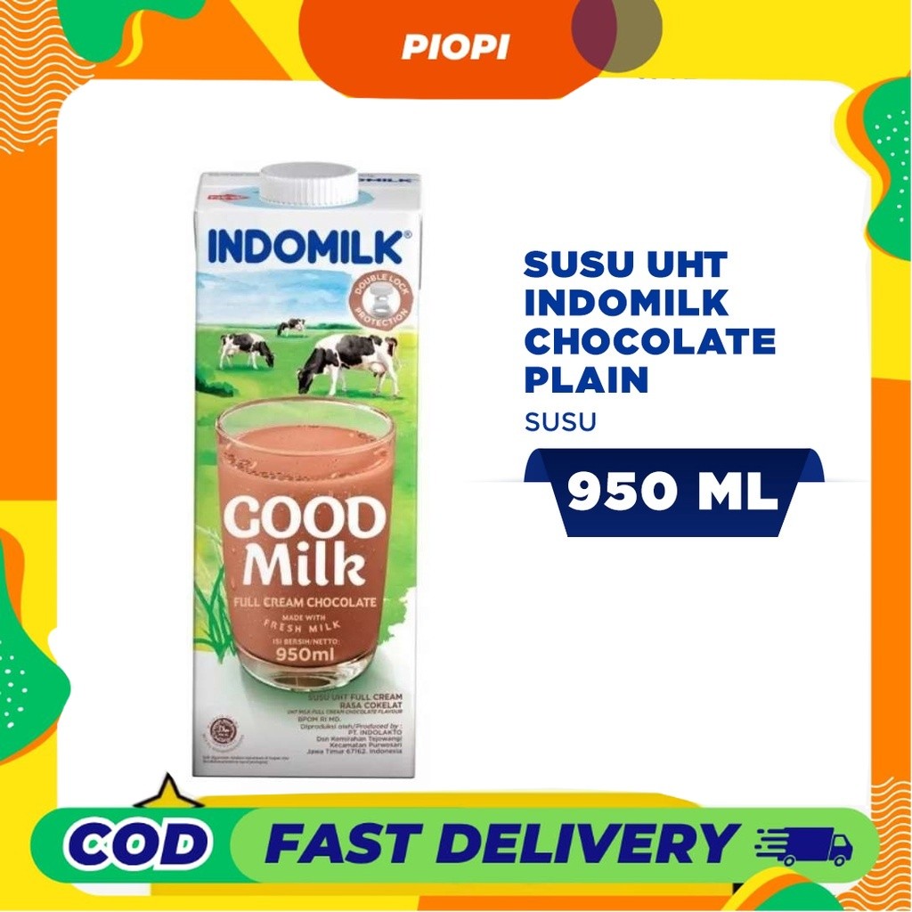 

PIOPI Susu UHT Indomilk GoodMilk 950mL Chocolate