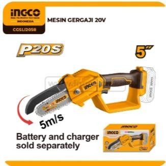 CGSLI2058 MESIN GERGAJI 20V CORDLESS INGCO