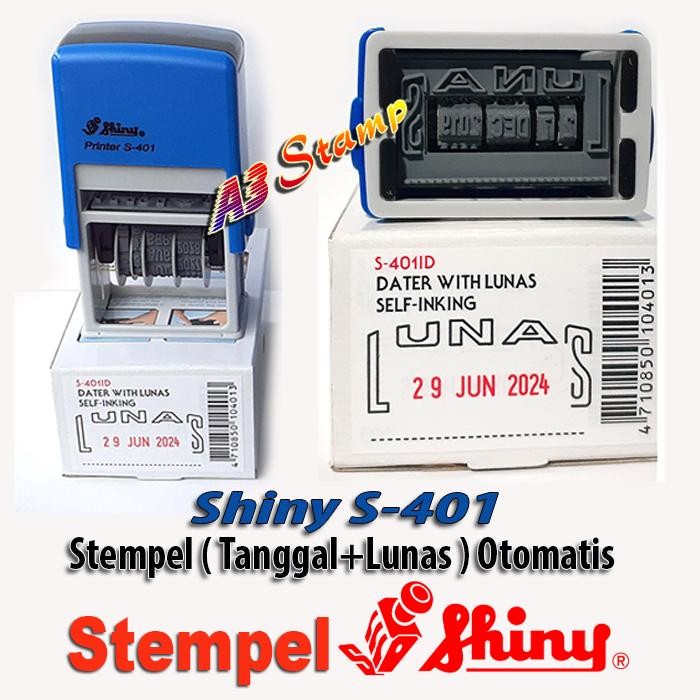 

Ready Stempel Otomatis LUNAS , PAID , RECEIVED Shiny S-401D , S-401 , S-402 - LUNAS