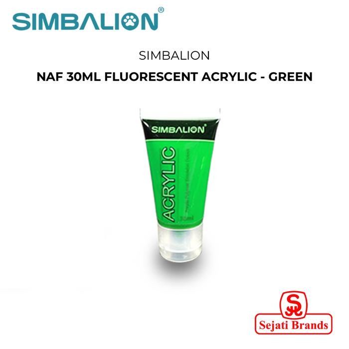 

SIMBALION Fluorescent Acrylic Color NAF-30 - Cat Akrilik - Orange