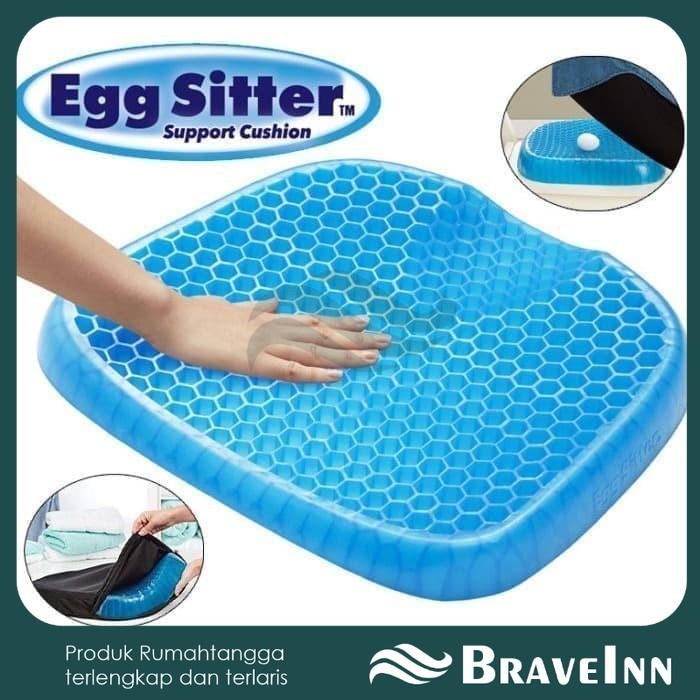 Bantal Gel Alas Duduk Untuk Ambeien Wasir Terapi Duduk Bantal Sehat Lembek 【 BraveInn 】