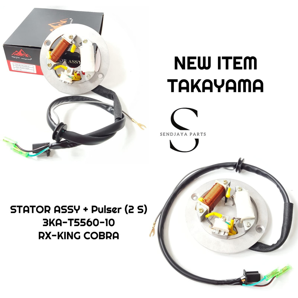 STATOR ASSY PULSER SPUL RX KING COBRA 3KA SPAREPART TKYM