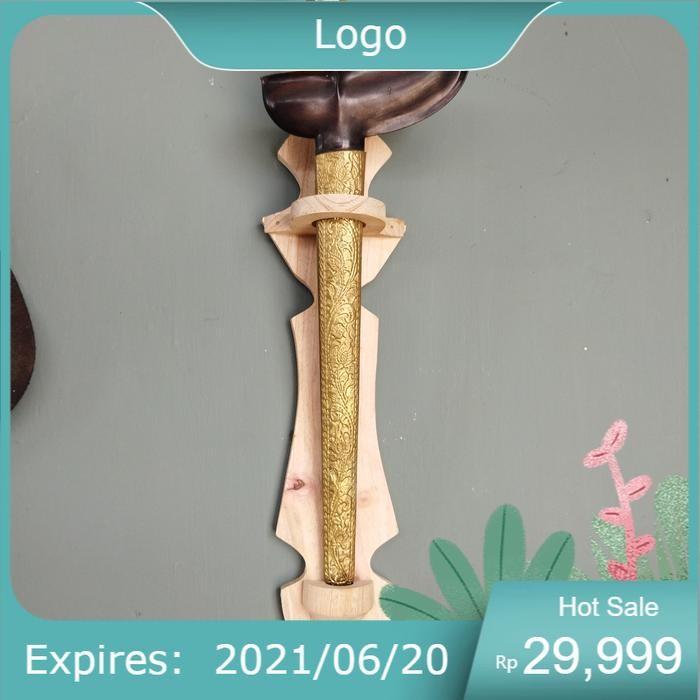 blawong keris / dudukan tombak LR7