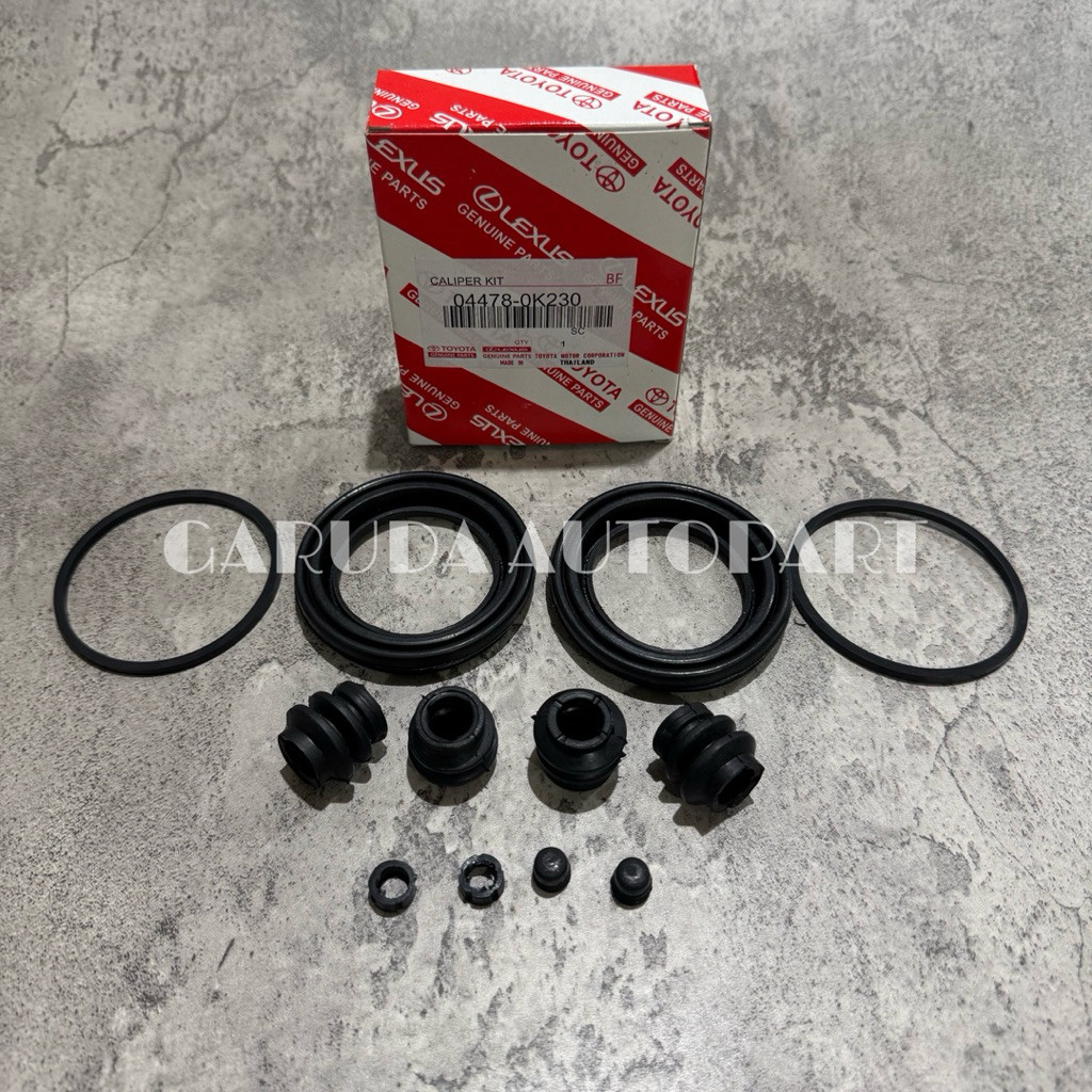 Caliper kit karet seal rem cakram Innova Reborn 04478-0K230
