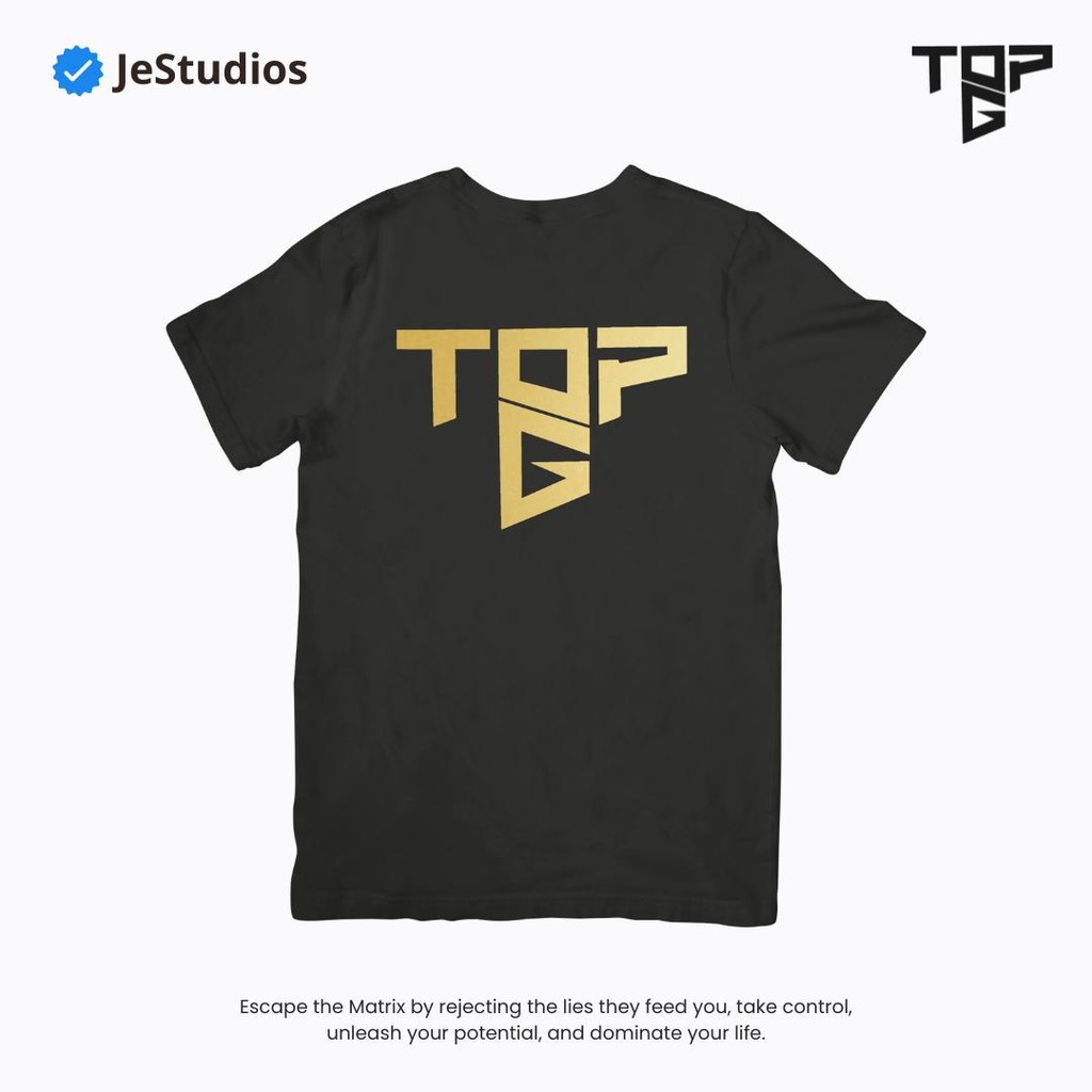 Kaos Tshirt Andrew Tate Top G