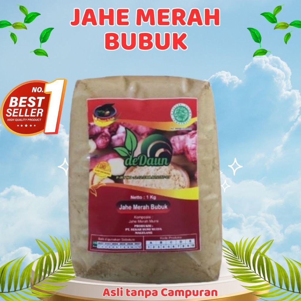 

Bubuk Jahe Merah Murni 500gr - Jahe bubuk Original