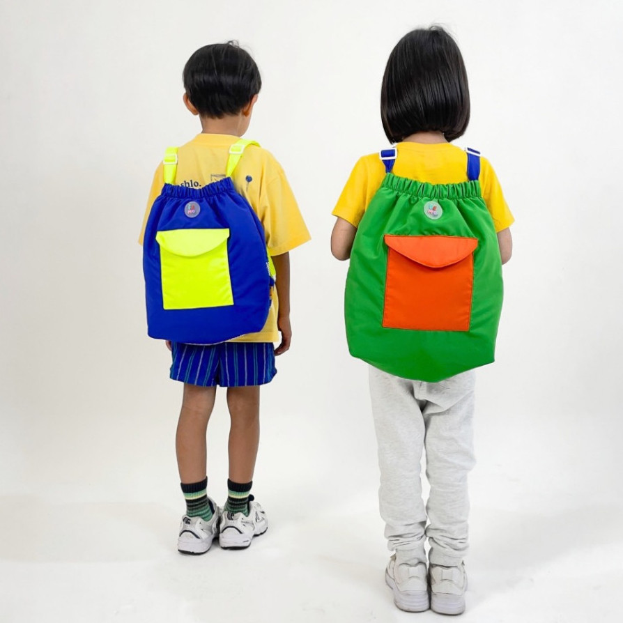 FEMU KIDS Kizuna - Tas Sekolah Anak Lucu Waterproof - Ransel Puffy Unisex - Tas Couple Ibu dan Anak 