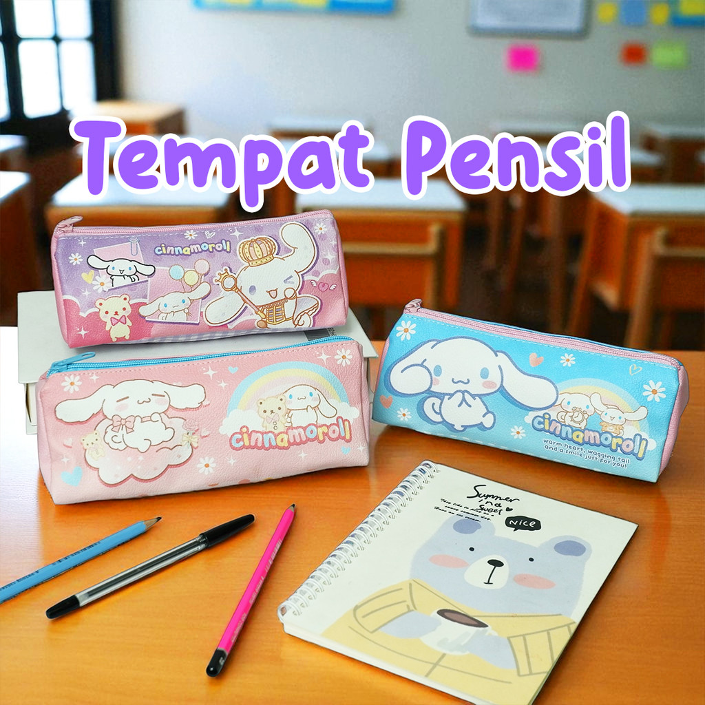

Pencil Bag Cinnamoroll / Tempat Pensil Resleting / Kotak Pensil 0003 (03)