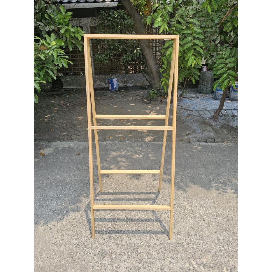 

Papan Reklame / Stand Banner / Stand Sepanduk / Full Kayu Solid (Bisa Custom) - 120x50 cm