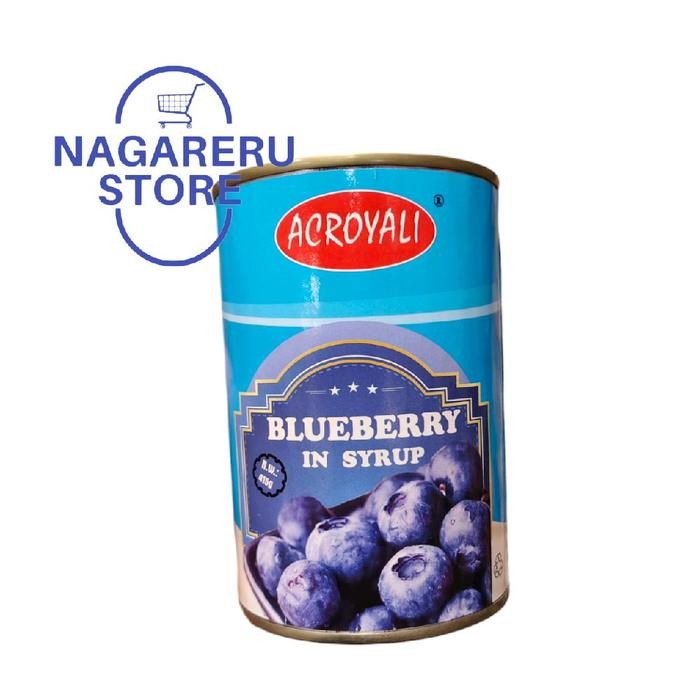 

Acroyali blueberry in syrup 415gr