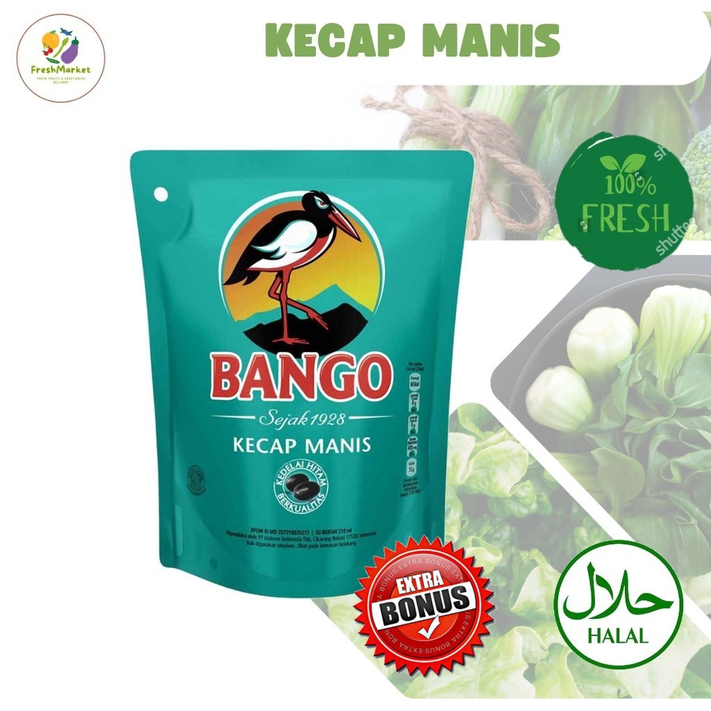 

Kecap Manis Cap Bango Sachet 520 Ml Sayurinstant
