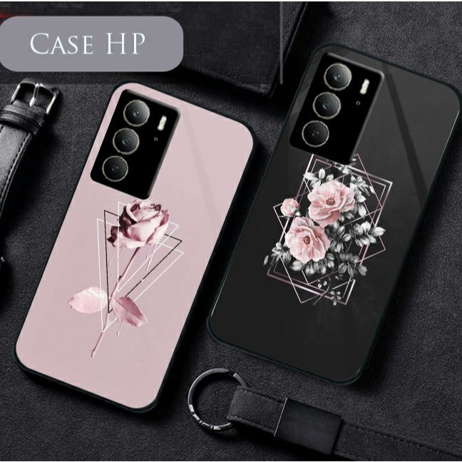 M0021 - Case Realme C73 C75 Softcase 2D Glass Custom Case / Softcase Kaca / Casing Hp Realme
