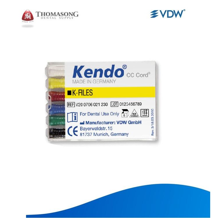 

VDW Kendo K-File - 21mm, 20