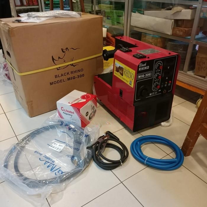 mig 300 Rhino 380v / mesin las mig 300 black rhino DTJ - Not Specified -smta