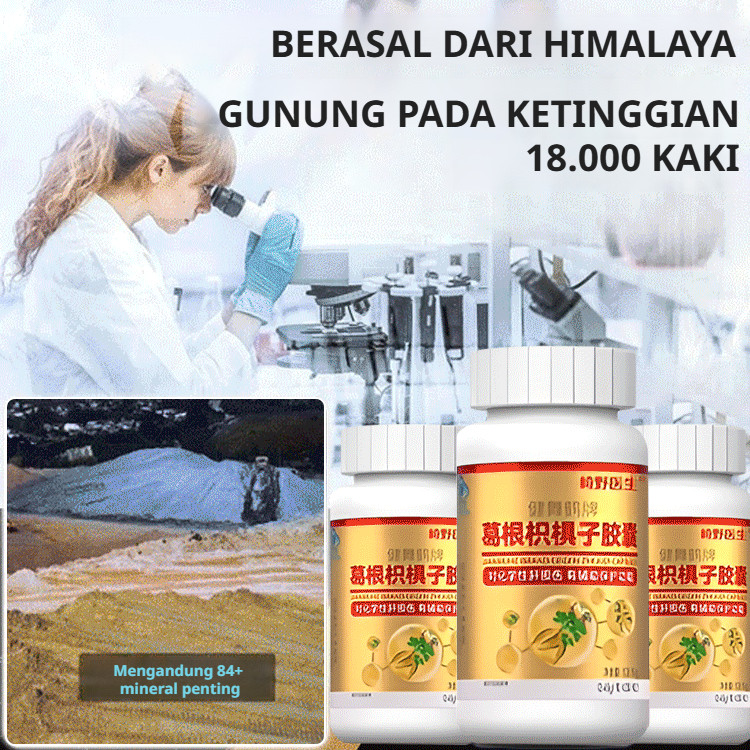 Detox Hati AlamiTablet Pueraria Mirifica/Tablet Akar Pueraria Hovenia Dulcis/Pueraria Mirifica Gel