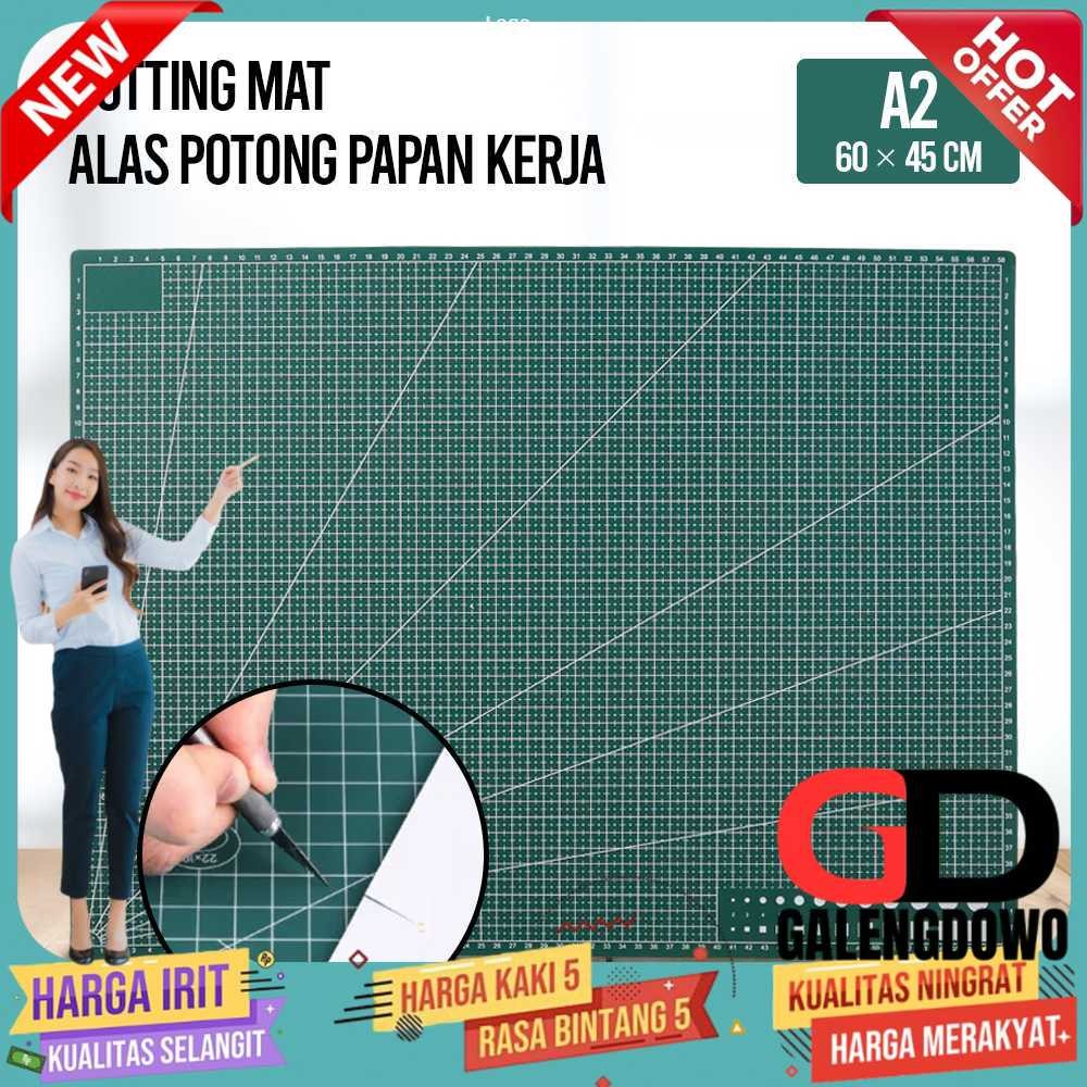 

Taffware Working Pad Cutting Mat Alas Potong Papan Kerja A2 60x45cm - QJ3