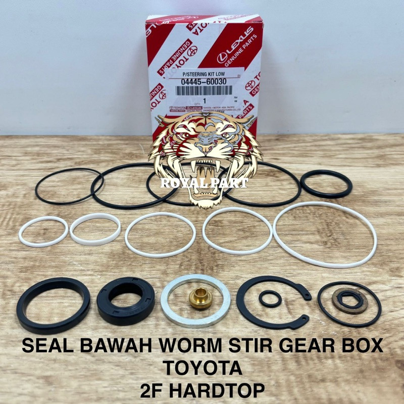 SEAL POWER STEERING KIT BAWAH HARDTOP HARTOP 2F SIL GEARBOX GEAR BOK BOX SEAL WORM WOREM BOREM STIR 