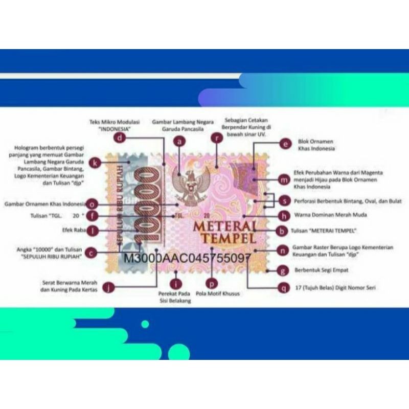 

MATERAI 10000 / 10.000