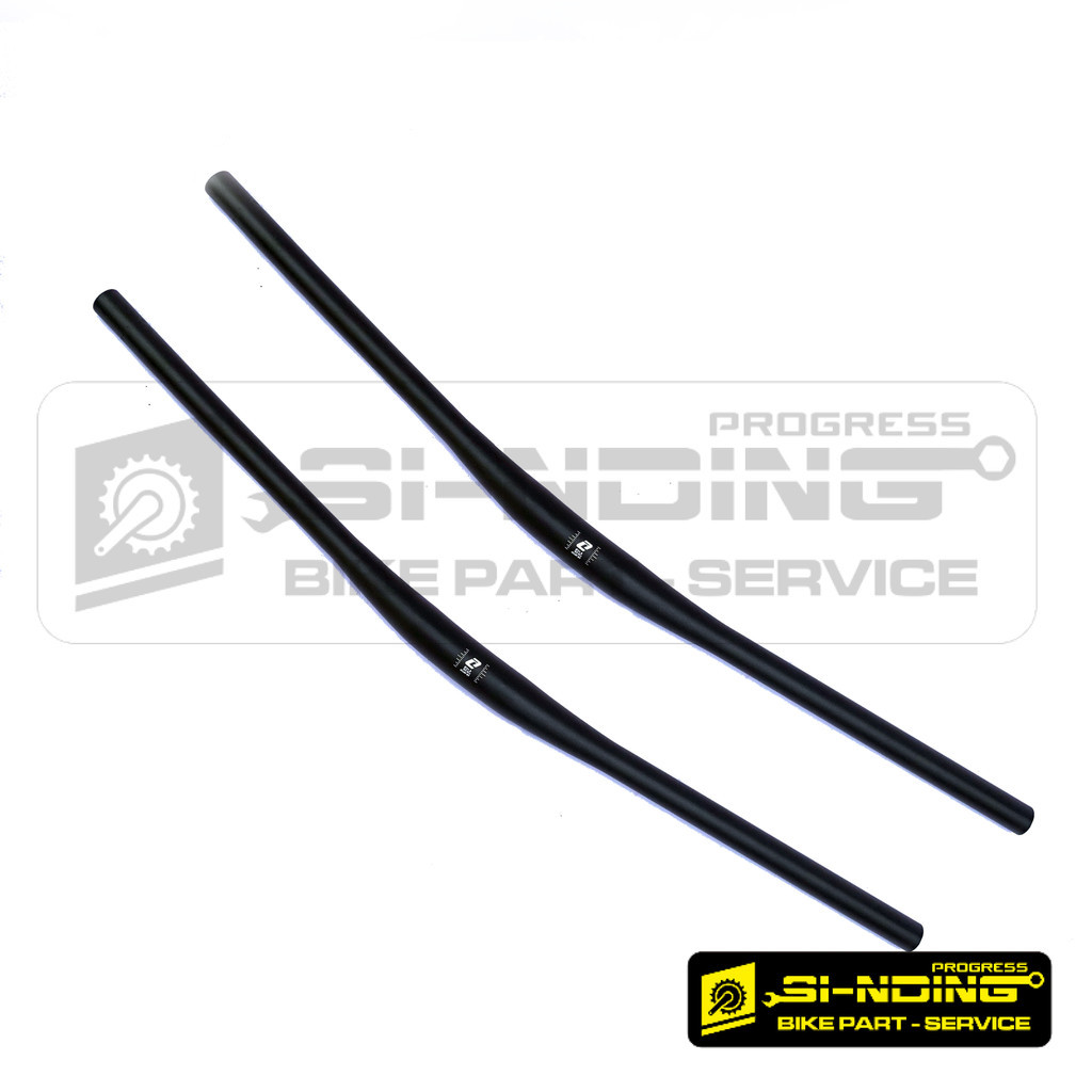 Handlebar Stang Stir MTB Oversize ZOOM Flat Bar Panjang 74 cm Diameter Clamp 31.8 mm Alloy Almunium 
