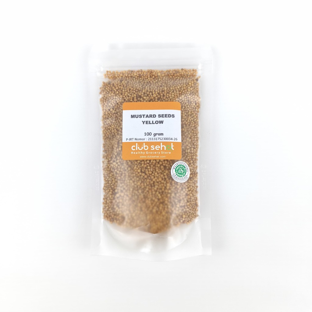 

Club Sehat Mustard Seeds Yellow 100Gr