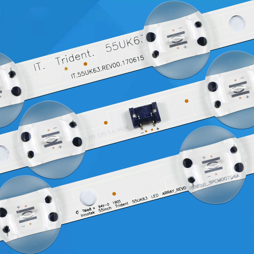 New LED Backlight Strip 55UK6090PUA SSC_55UK63_8LED_SVL550AS48AT5_REV1.0 For IT.Trident.55UK63 HV550