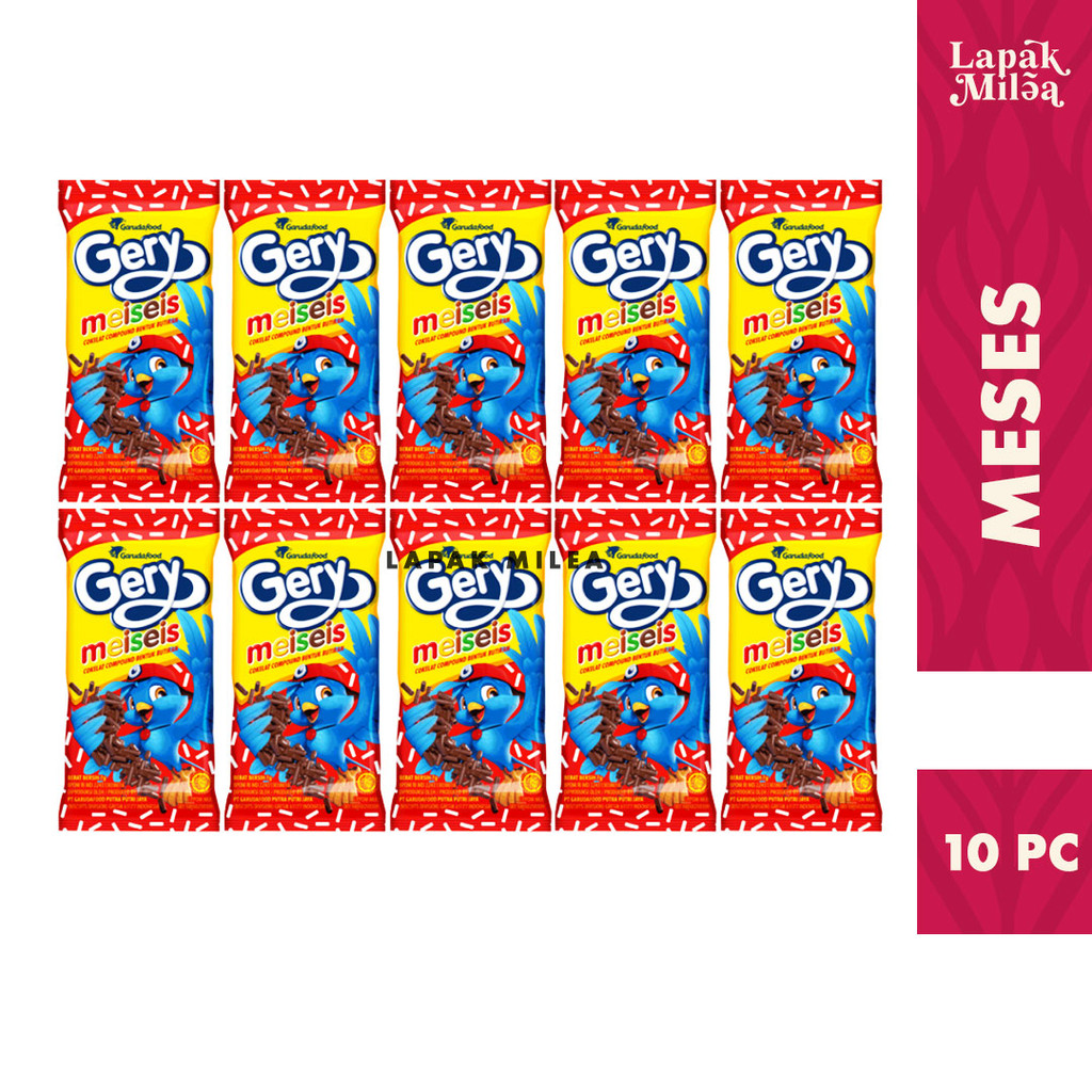 

Gery Meses Coklat Kemasan Renceng Isi 10 pc