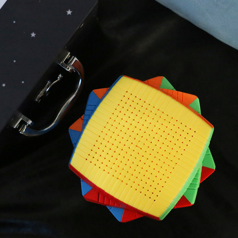 SENGSO 17x17 Speed Cube Stickerless SENGSO Rubik's Cube 17x17x17 Magic Cubes Advanced STEM Learning 