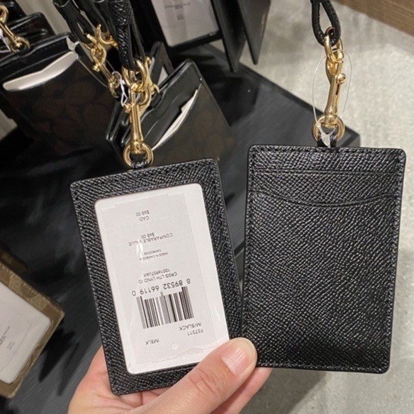 

Women Lanyard ID Slot Kartu Izin Kerja Tahan Air Pria Wanita cch ID Card Holder for Daily use