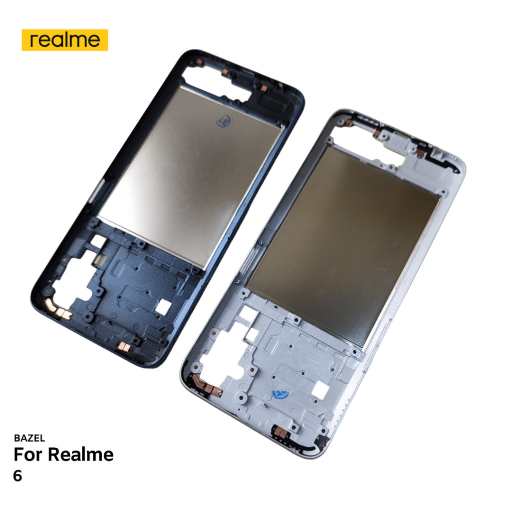 Update Bazel Bezel Realme 6  Tulang Tengah Tutup Mesin Realme 6
