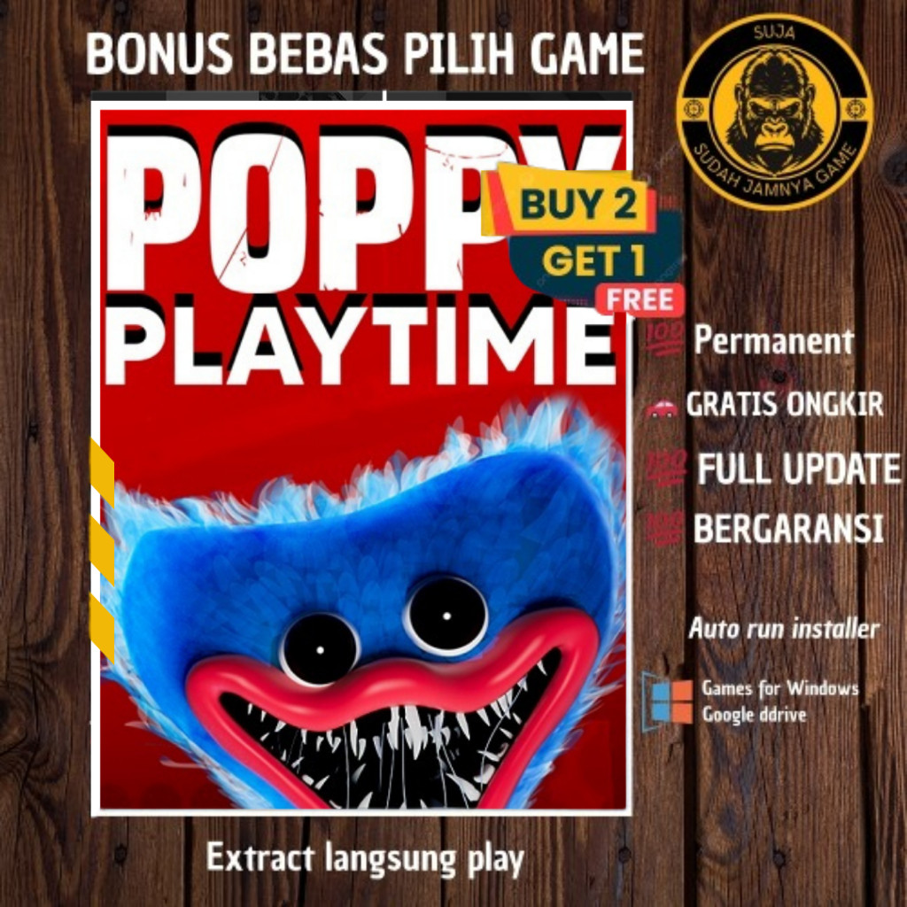 POPPY PLAYTIME - GAME PC - GAME LAPTOP - OFFLINE GAME