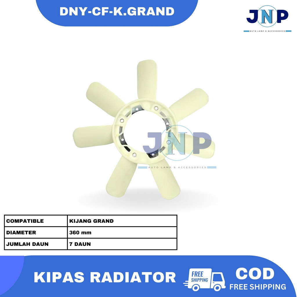 FAN BLADE / KIPAS RADIATOR MOBIL TOYOTA KIJANG GRAND 1992-1996